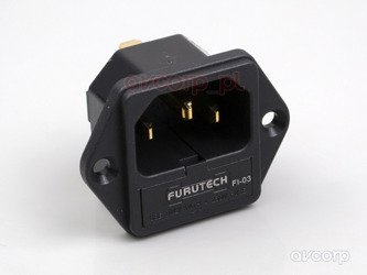 Furutech FI-03 (G) - gniazdo montażowe EIC z bezpiecznikiem