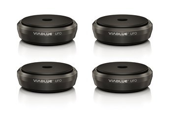 Viablue UFO Absorbers XL Black- podstawy antywibracyjne