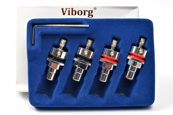 Viborg RC102R - gniazda RCA