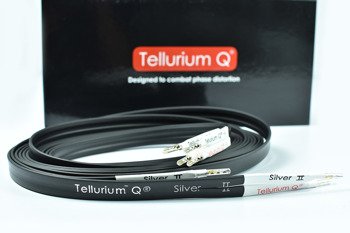 Tellurium Q Silver II Speaker Cable - single wire - banana