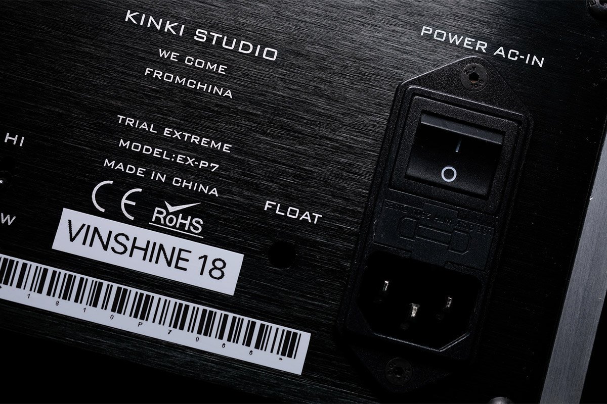 Kinki Studio EX-P7 - preamplifier (black) Black. | Electronics \ Stereo \  Preamplifiers Brands \ Kinki Studio Manufacturers \ Kinki Studio | Site  map: Avcorp - Hi-Fi, Hi-end, audio/video cables and accessories