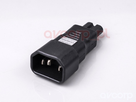 GigaWatt IEC320-C7 Power Plug Adapter 