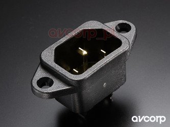 Furutech AC-INLET (G) - gniazdo montażowe EIC