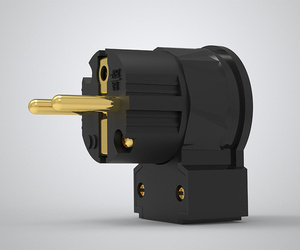 Viborg LE505G - wtyk kątowy schuko