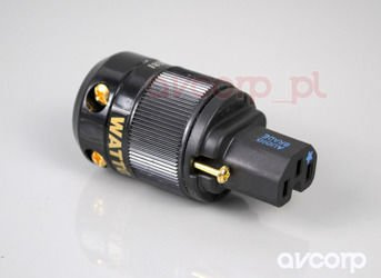 Wattgate 350i Au Gold - Audio Grade (black) - wtyk IEC C15