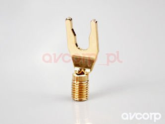 Wireworld GOLD SPADE Uni-Term for exchange - wtyk widełkowy