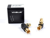 Viablue XS RCA adapter 90° S/XL MIX - adapter 1RCA(M)-1RCA(F)