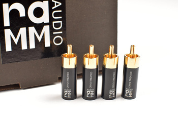 RAMM Audio 30500 - wtyki RCA do lutowania - Ø=7.50mm