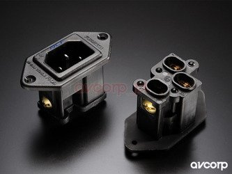 Furutech FI-09 (R) NCF - gniazdo montażowe IEC