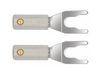 Wireworld SILVER SPADE Uni-Term with socket - wtyki widełkowe