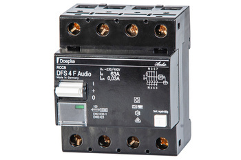 Doepke DFS Audio DFS4 063-4/0,03-F Audio - residual current circuit-breaker (RCCB)