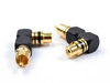 Viablue XS RCA Adapter 90° XL - 1RCA(M)-1RCA(F)
