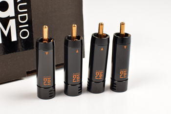 RAMM Audio 30782LG - wtyki RCA do lutowania - Ø=8.80mm