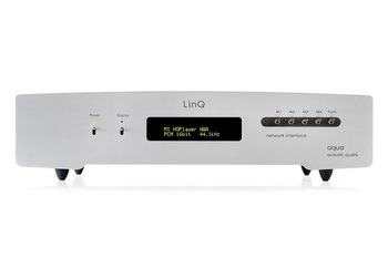 Aqua Acoustic Quality LinQ Network Interface - srebrny