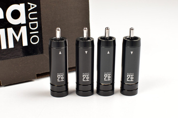 RAMM Audio 30780SR - wtyki RCA do lutowania - Ø=9.70mm