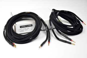LessLoss C-MARC™ speaker cable (with Entropic Process) - banany