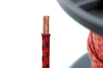 Neotech BRDCC-20 - Plecionka miedź UP-OCC w bawełnianym oplocie 20 AWG