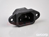 Furutech AC-INLET (R) - gniazdo montażowe IEC