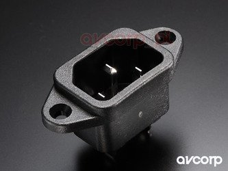 Furutech AC-INLET (R) - gniazdo montażowe IEC
