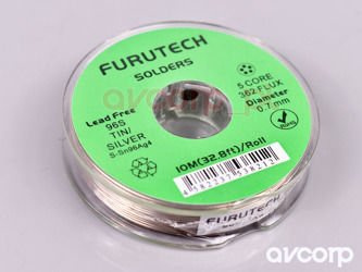 Furutech Silver Solder S-070-10 - 0.7mm - 10m - cyna lutownicza