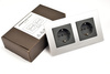 GigaWatt Duplex G-044 schuko - gniazdo ścienne schuko (EU)