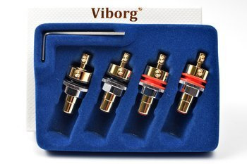 Viborg RC102G - RCA sockets