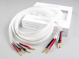 Nordost White Lightning - single wire banany