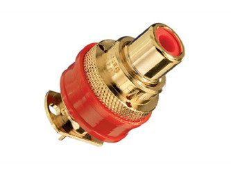 WBT 0201 Cu classic Topline, gniazda RCA