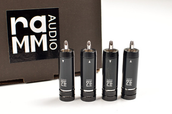 RAMM Audio 30891RT - wtyki RCA bez lutowania - Ø=9.90mm